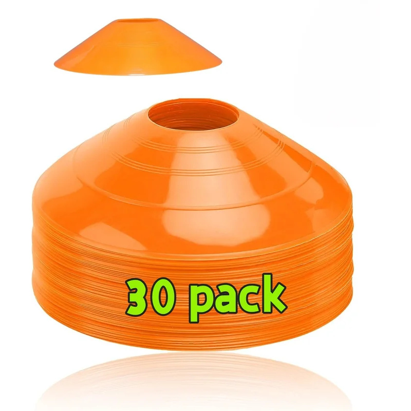 Sports Equipment Football - Pacote com 30 Cones de Treinamento
