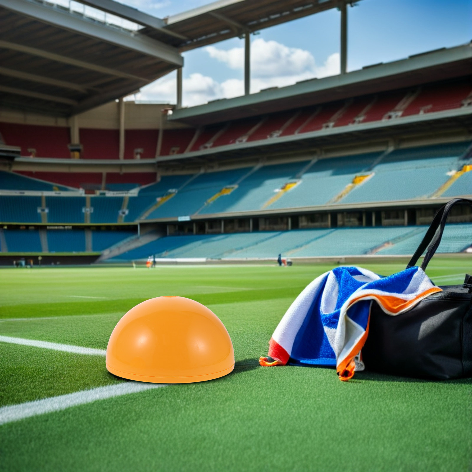 Sports Equipment Football - 2 unidades de suportes para postes