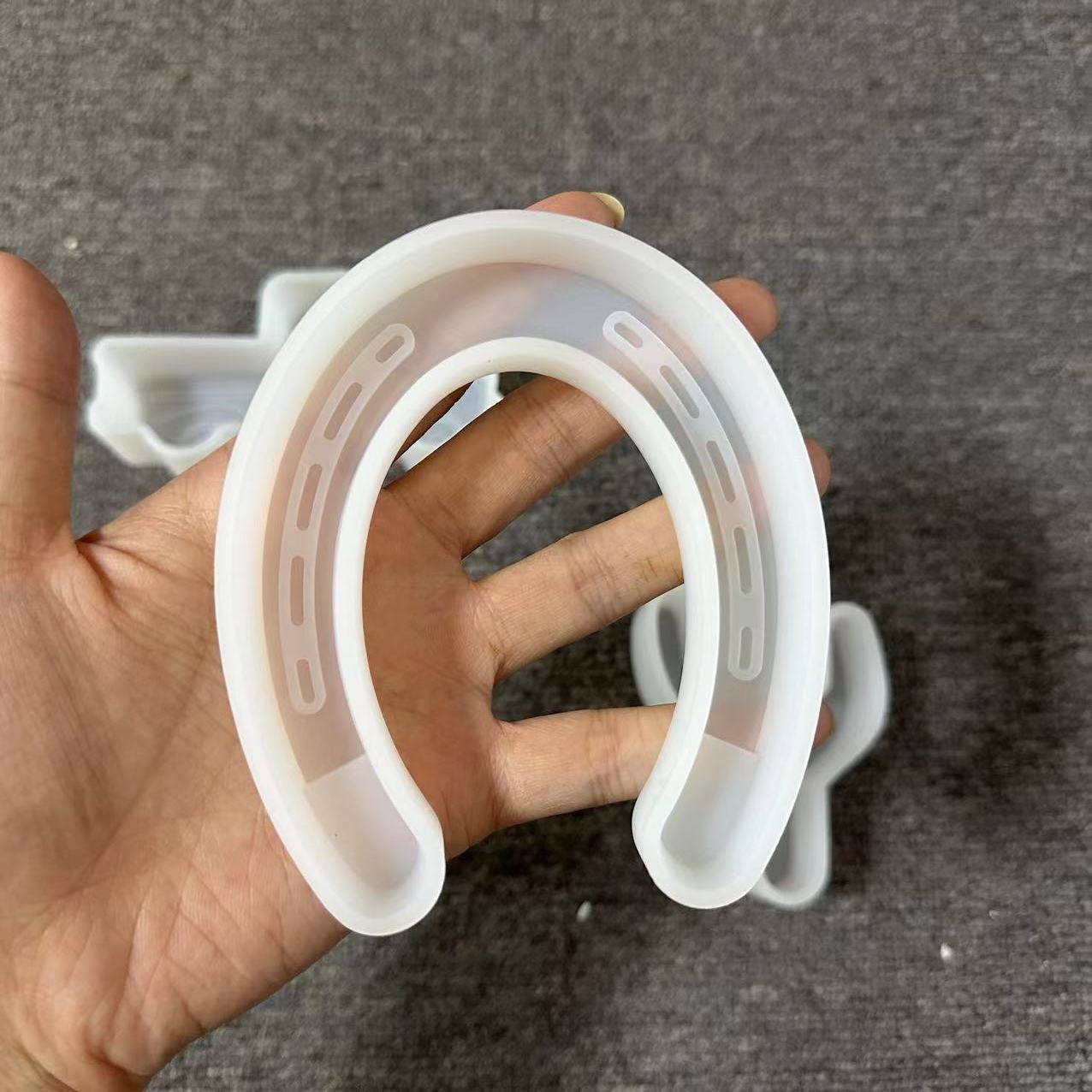 Horseshoe Game Set - Molde de fundição de resina epóxi