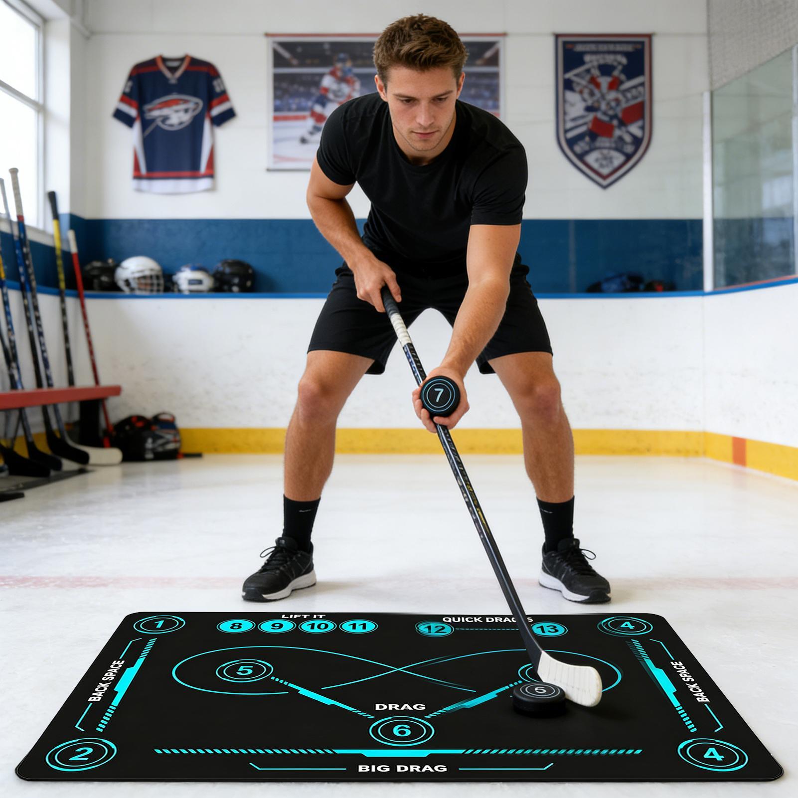 Sports Equipment Football - Tapete de Treinamento de Hóquei para