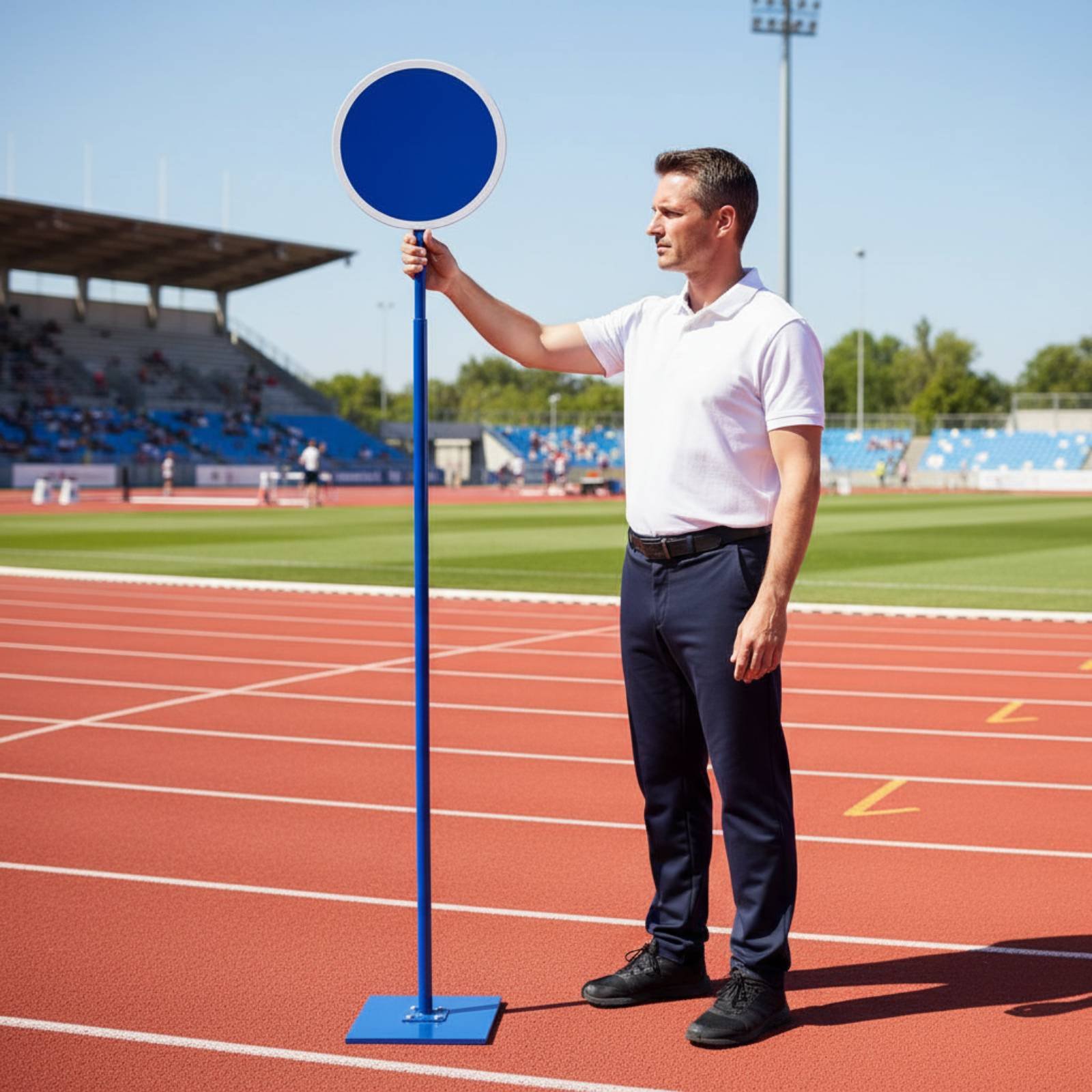 Pódio de Partida para Atletism - Sports Equipment That Starts With A avaliação e preço