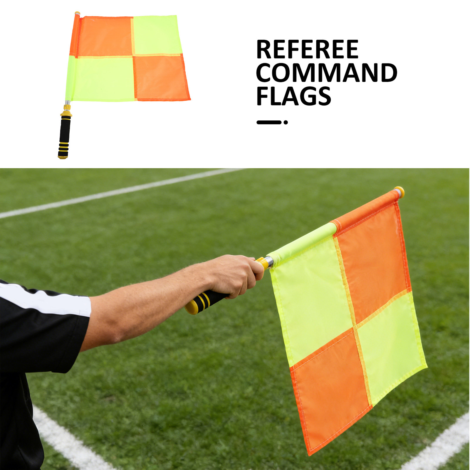 Kit de bandeiras para árbitros - Sports Equipment Football avaliação e preço