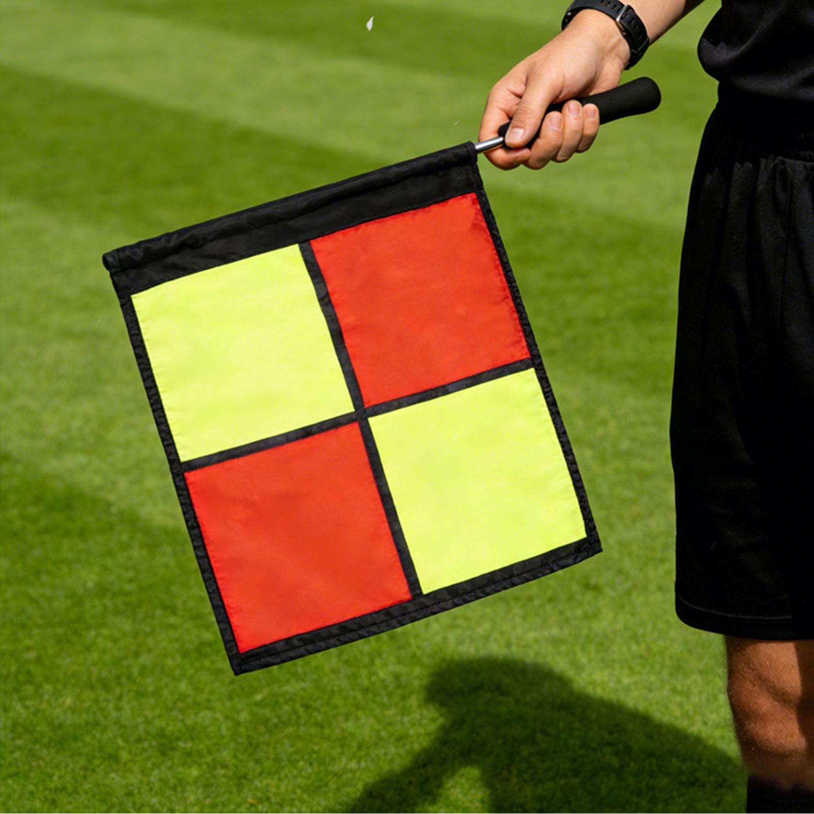 Bandeiras de Árbitro de Futebo - Sports Equipment Football avaliação e preço