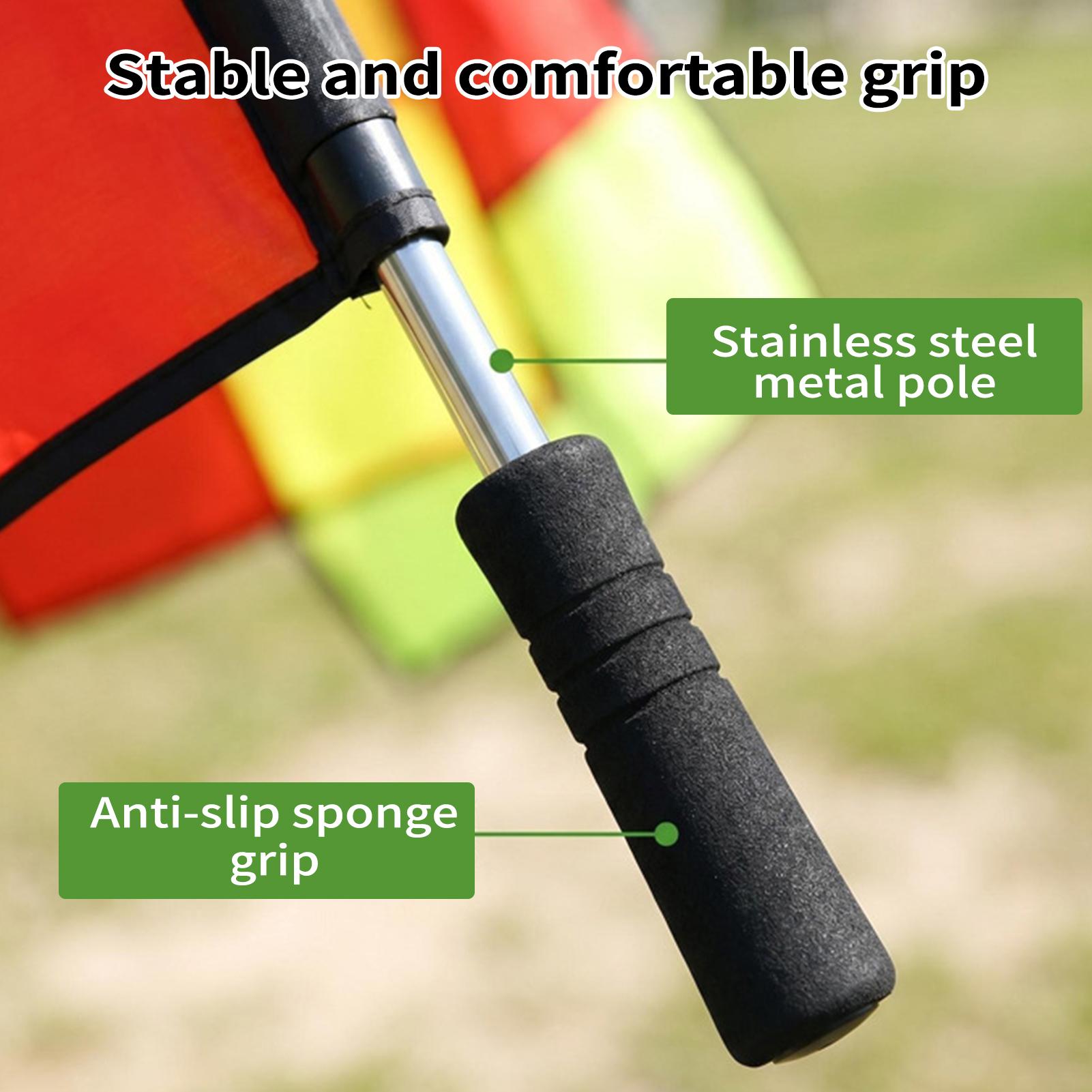Bandeiras de Árbitro de Futebo - Sports Equipment Football avaliação e preço