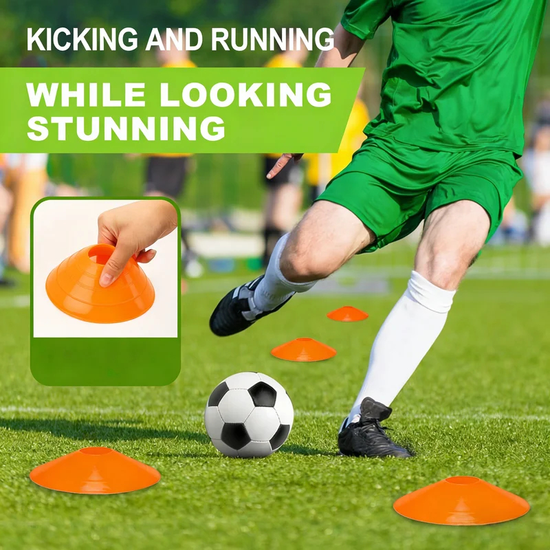Pacote com 30 Cones de Treinam - Sports Equipment Football avaliação e preço
