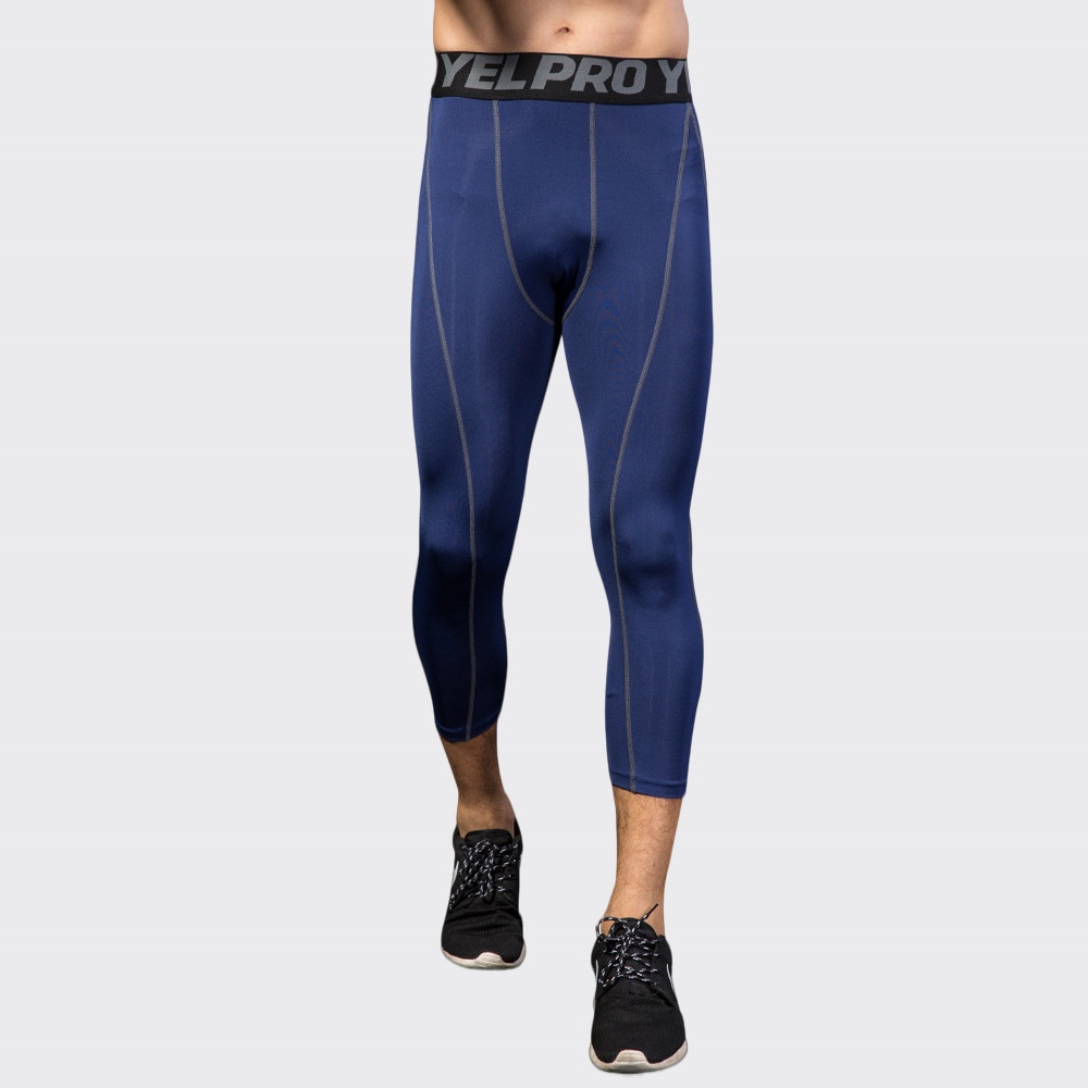 Calças de Compressão Masculina - Sports Equipment Logo avaliação e preço