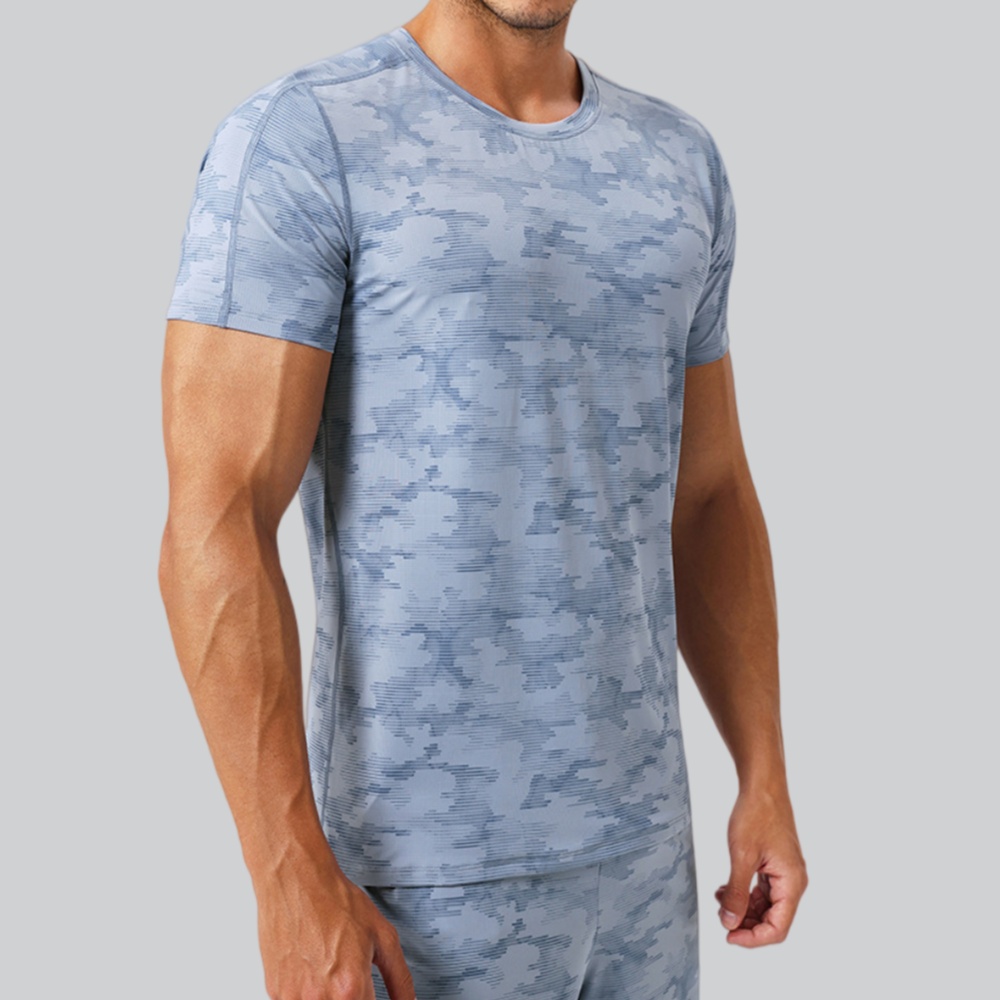 Camiseta masculina com gola re - Sports Equipment Logo avaliação e preço