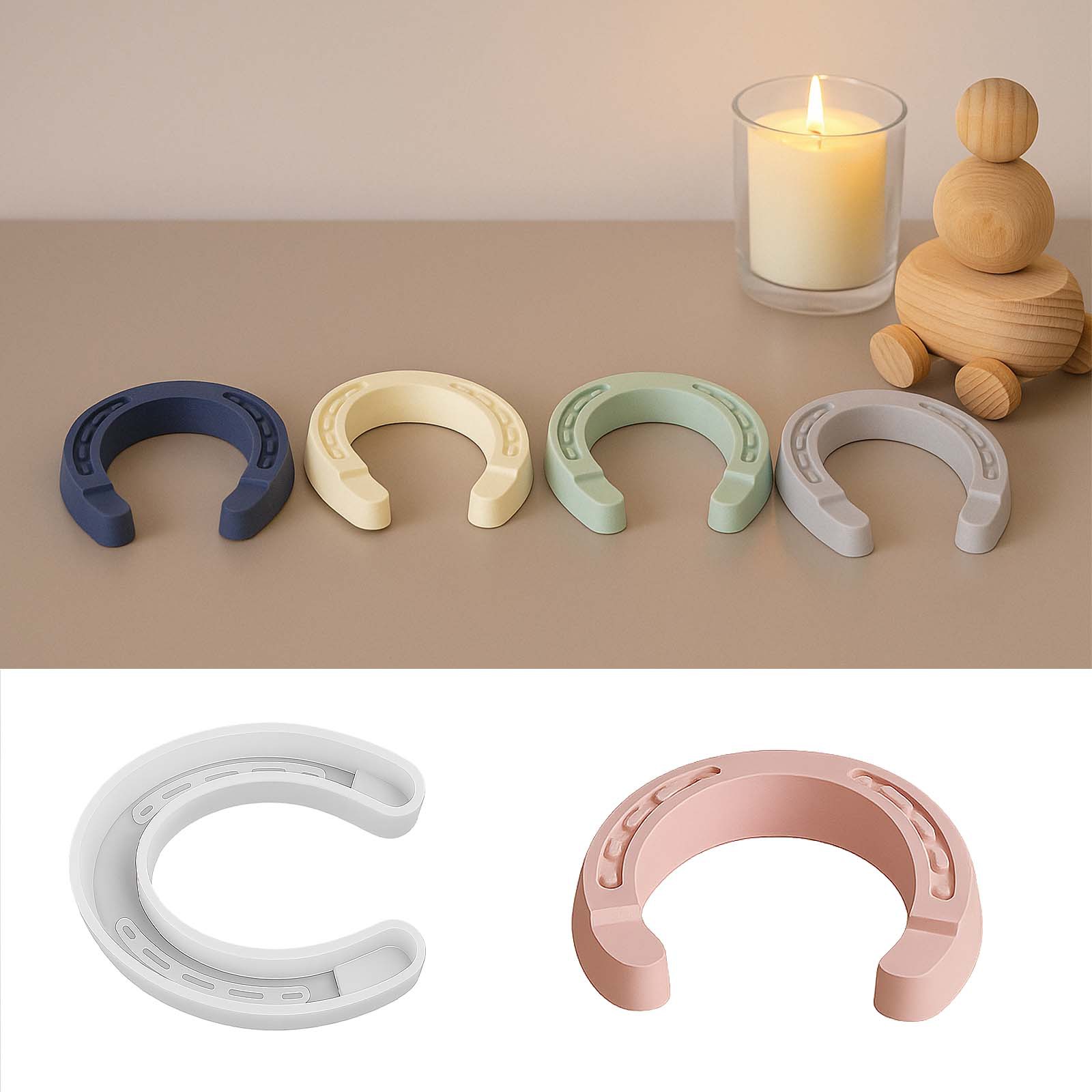 Molde de fundição de resina ep - Horseshoe Game Set avaliação e preço