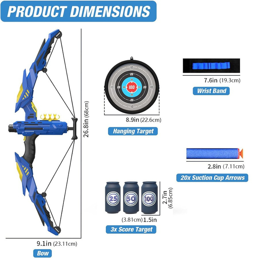 Conjunto de Arco e Flecha Maci - Sports Equipment Archery avaliação e preço
